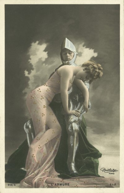Knight and damsel by French Photographer